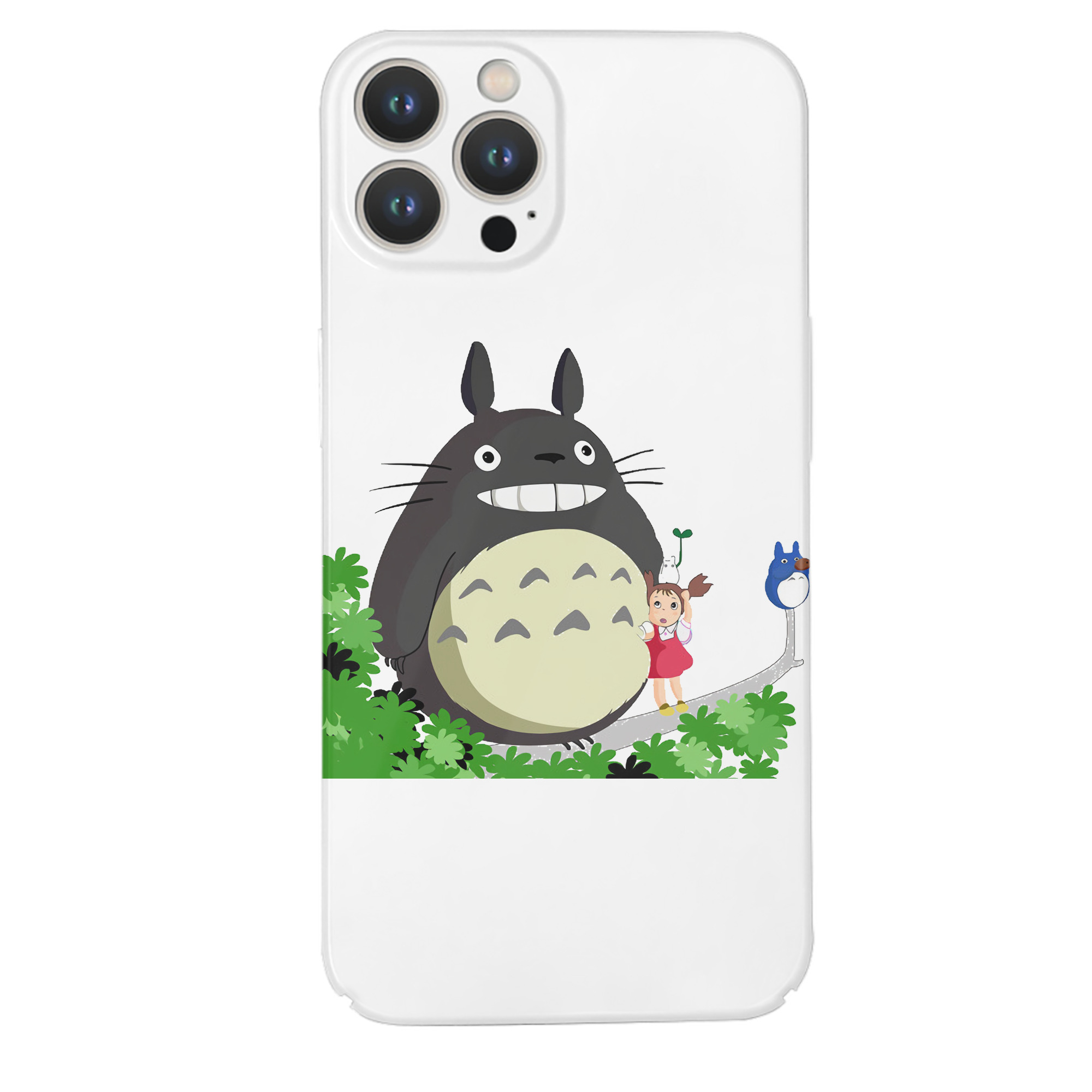（画像用） となりのトトロ 草壁メイ 草壁サツキ My Neighbor Totoro Satsuki Kusakabe Mei Kusakabe 【iPhone 14シリーズ対応】ハードケース